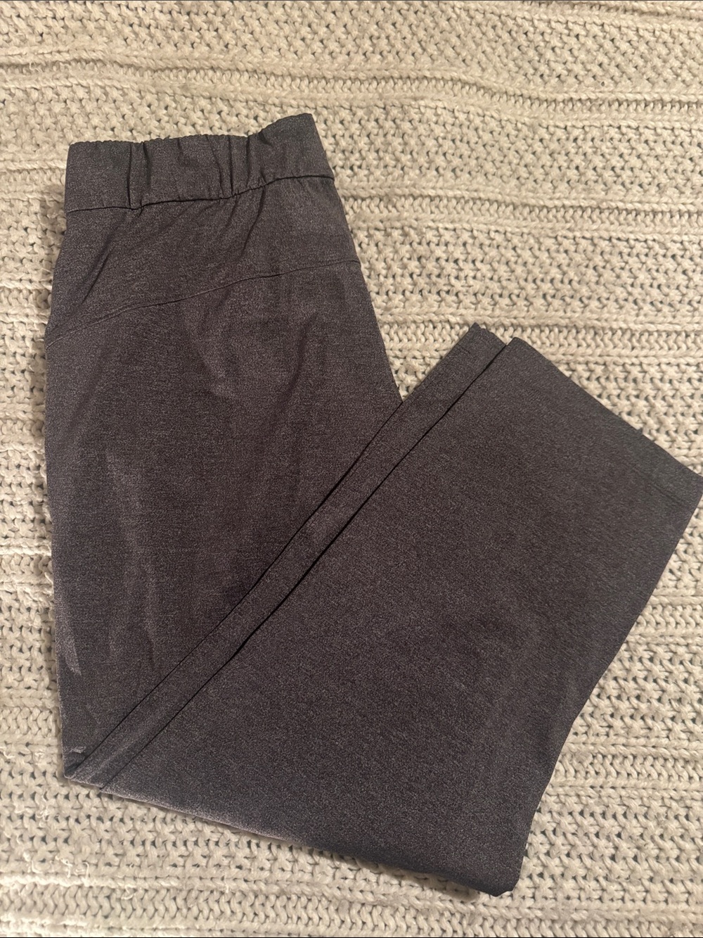Lululemon Women’s Stretch Cropped Dress Pants - Charcoal Gray